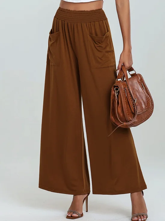 Casual Plain Pants