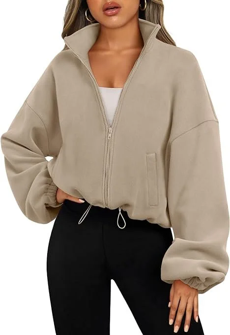 Loose Casual Teddy Jacket