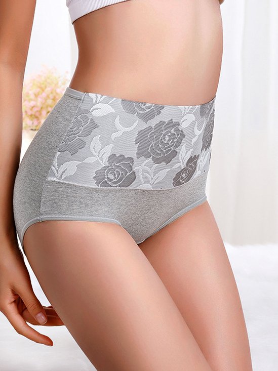 Floral Lace Casual Panty