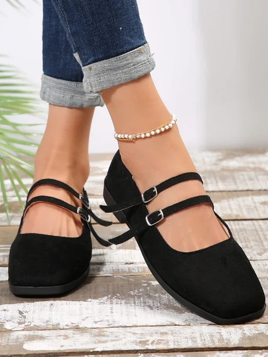 Casual All Season Faux Suede Shallow Shoes