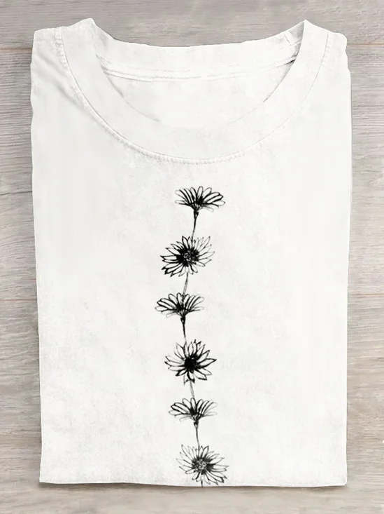 Floral Loose T-Shirt