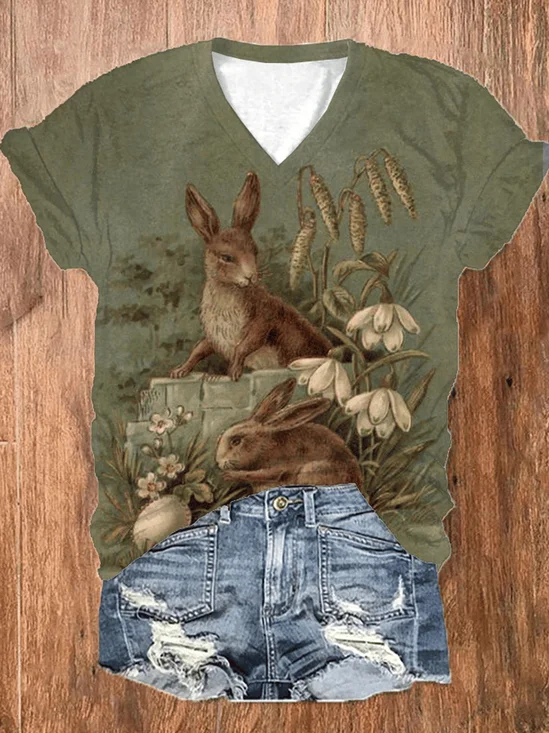 Casual Rabbit T-Shirt