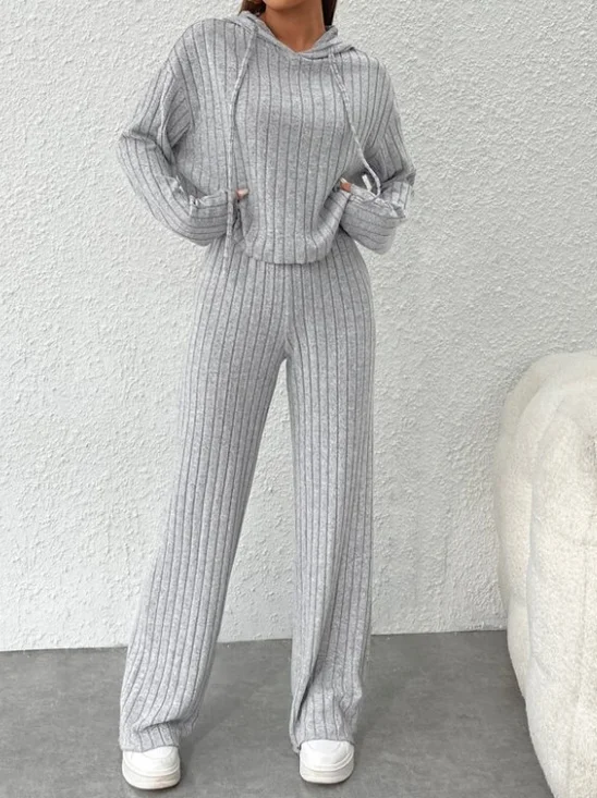 Hoodie Loose Casual Two-Piece Set