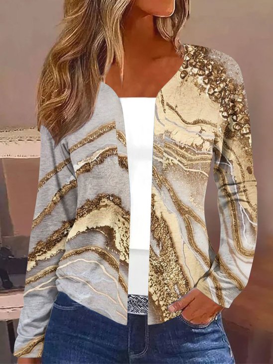 Abstract Casual Kimono