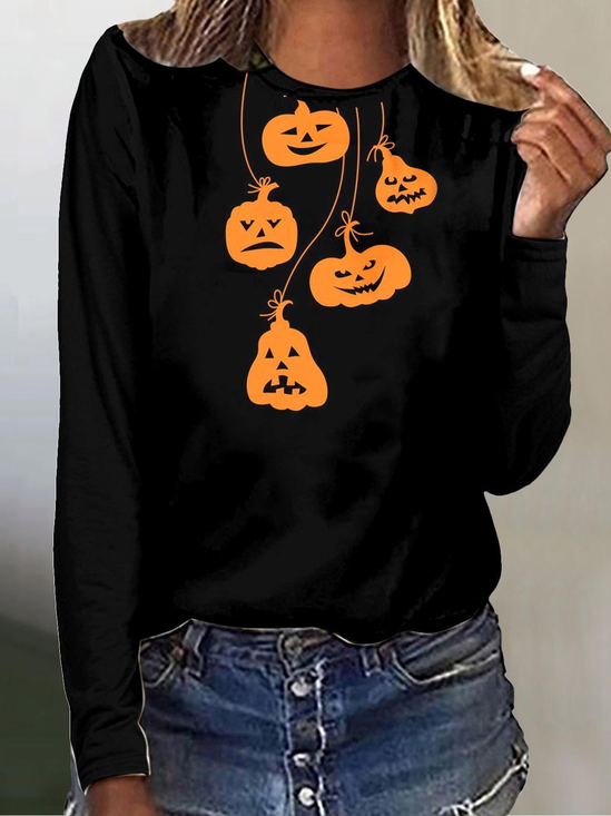 Halloween Jersey Casual T-Shirt