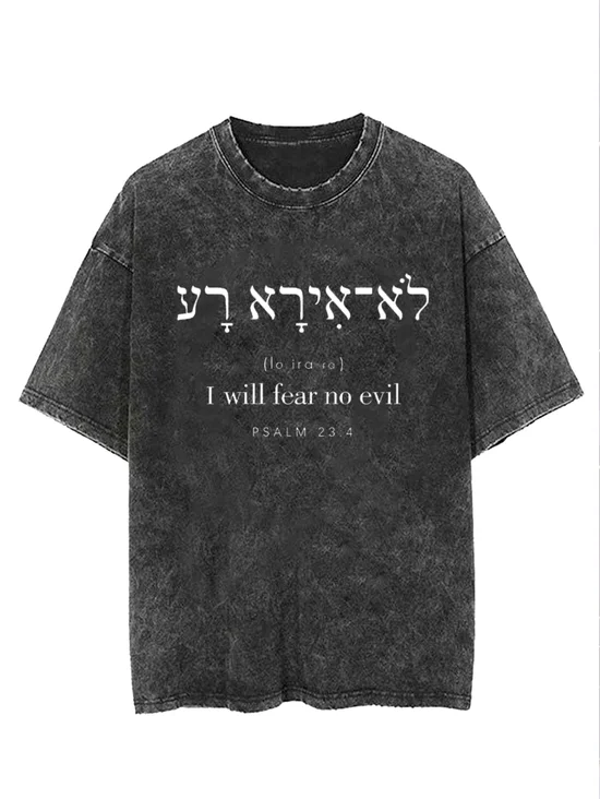 Text Letters Loose Cotton Casual T-Shirt