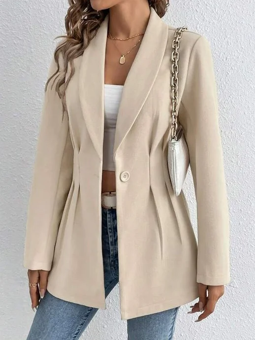 Casual Loose Lapel Collar Blazer