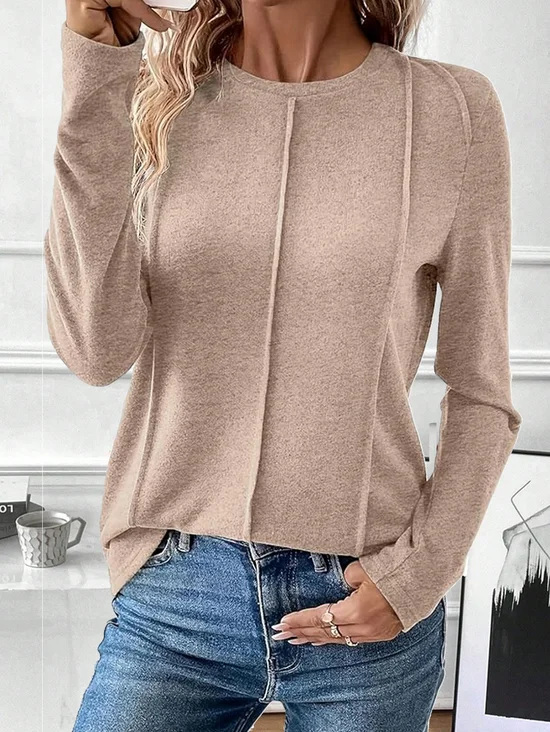 Casual Crew Neck T-Shirt