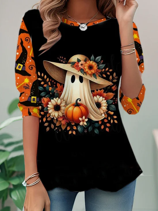 Jersey Casual Halloween T-Shirt