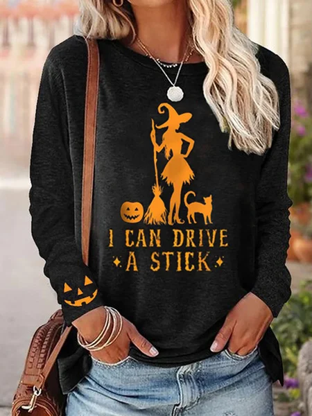 Halloween Casual Regular Fit T-Shirt