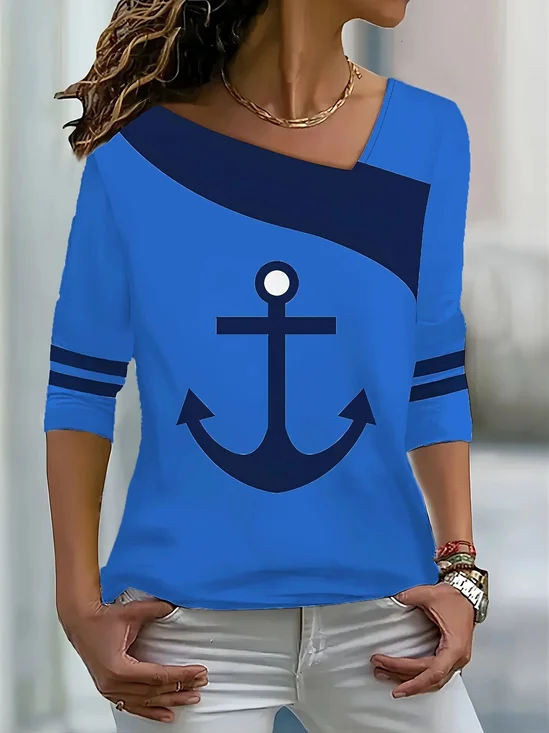Casual Loose Others Blouse