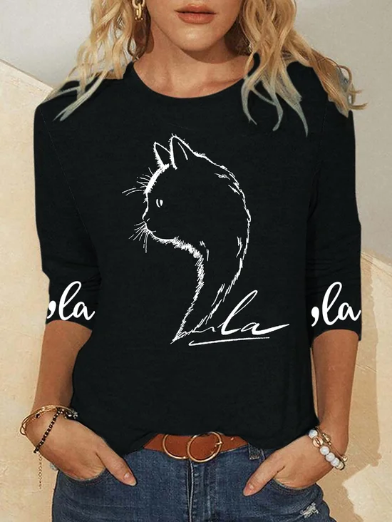 Comma La Cat T-shirt