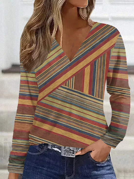 Vintage Multicolor Block T-Shirt