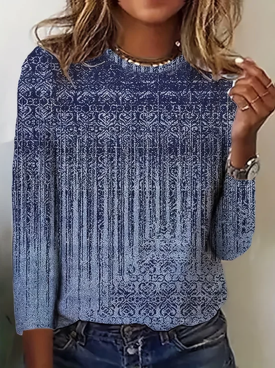 Casual Christmas Jersey T-Shirt