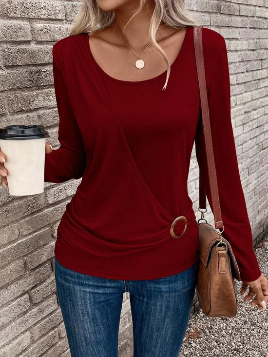 Regular Fit Casual Crew Neck T-Shirt