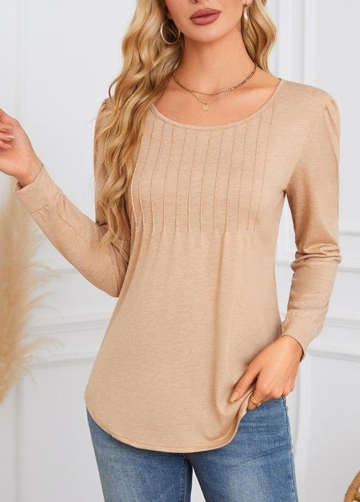 Regular Fit Crew Neck Casual Plain T-Shirt