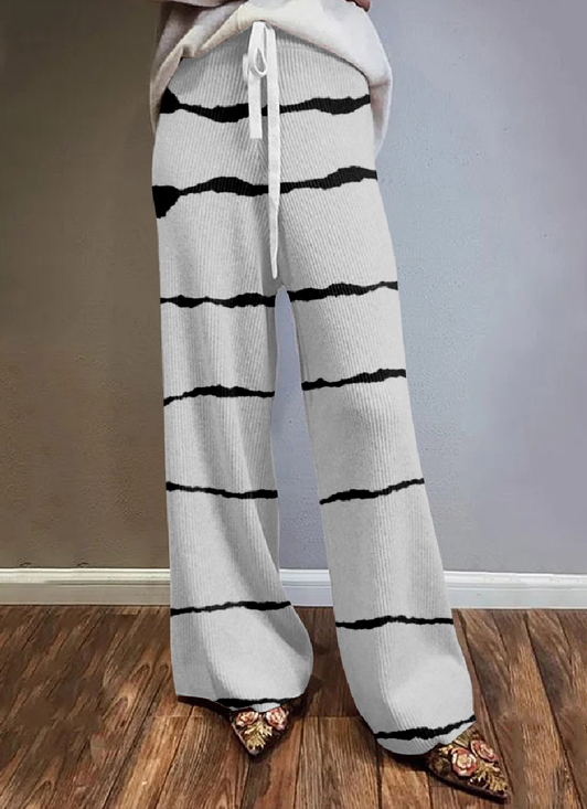 Striped Casual Sweatpants & Joggers