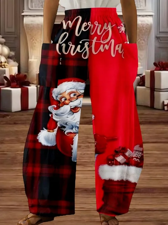 Loose Christmas Casual Pants