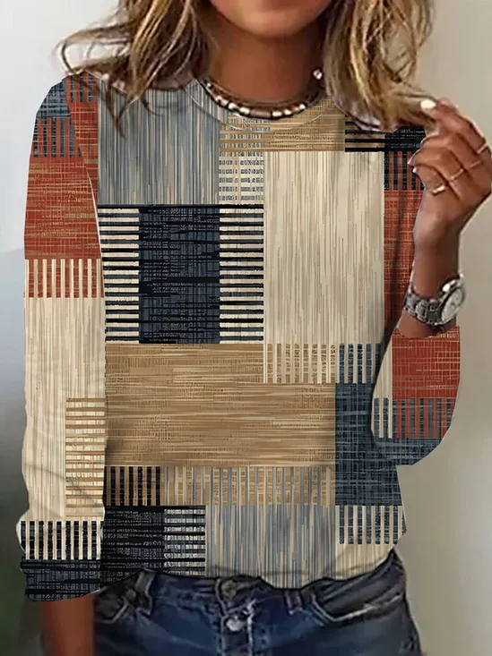 Casual Oversize Crew Neck T-Shirt