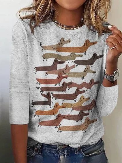 Animal Jersey Casual T-Shirt