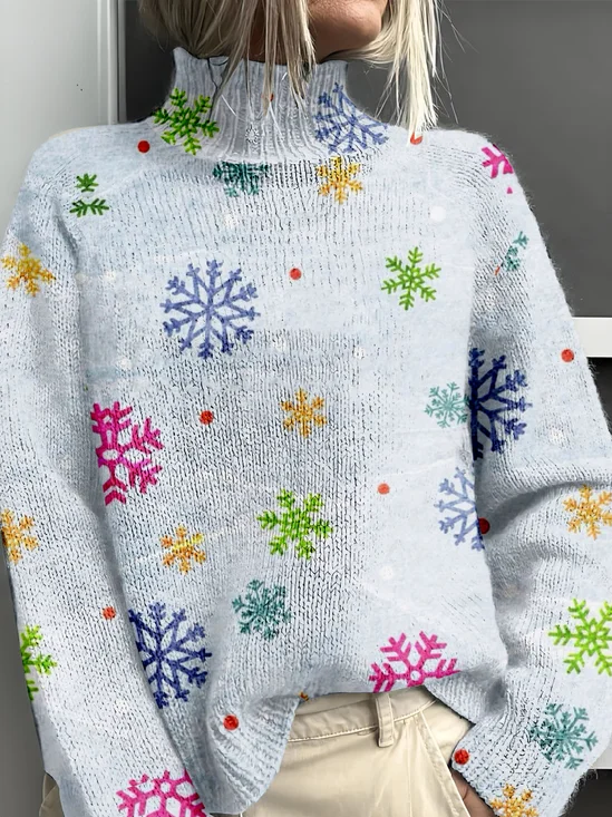 Vintage 3D Printing Loose Sweatshirt