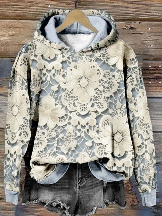 Loose Casual Hoodie Sweatshirt