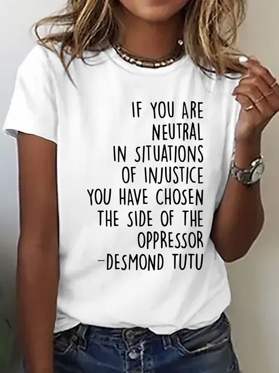 Human Rights , Feminist , Justice , Equal Rights Cotton T-Shirt