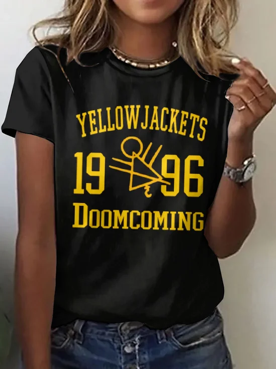 Casual Crew Neck T-Shirt