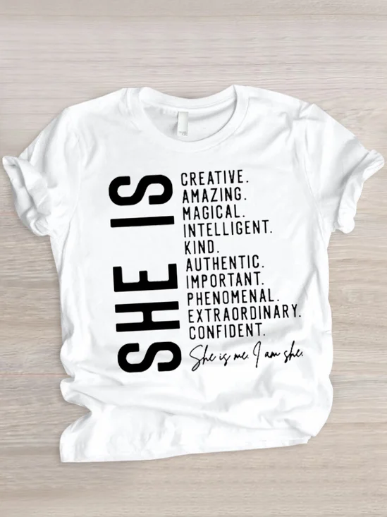 Crew Neck Regular Fit Casual T-Shirt