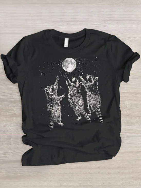 Crew Neck Casual T-Shirt