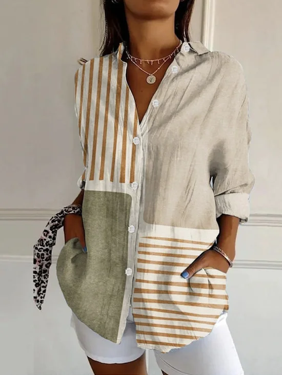 Shirt Collar Casual Shirt