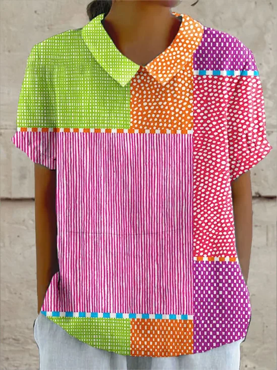 Geometric Casual Shirt