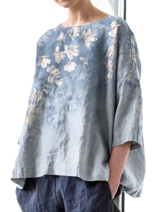 Casual Loose Cotton T-Shirt