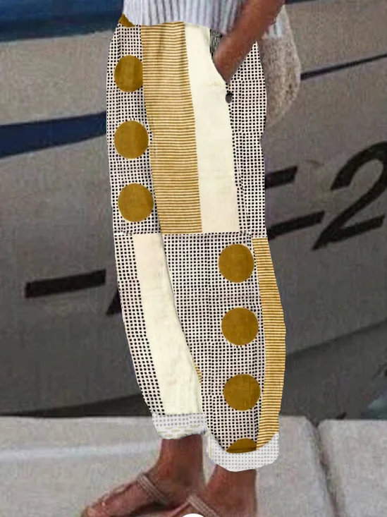 Regular Fit Cotton Casual Pants