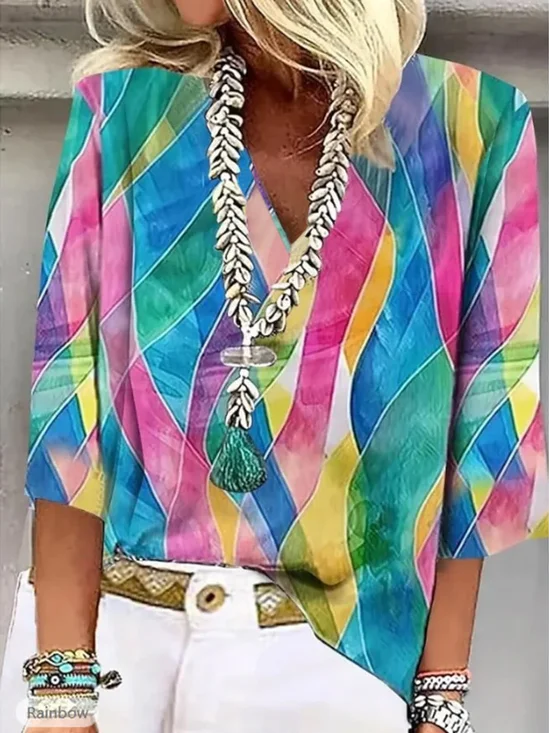 Loose Cotton Elegant Blouse