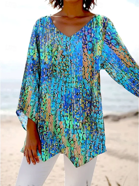 Loose Simple Blouse