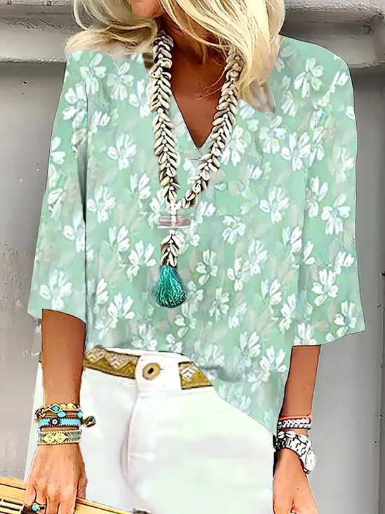 Floral Elegant Blouse