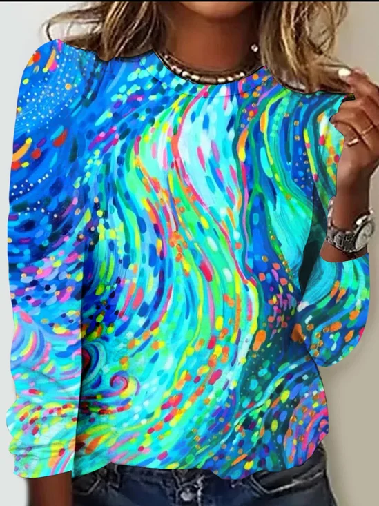Casual Crew Neck T-Shirt