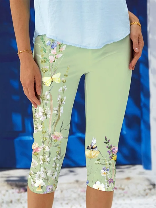 Regular Fit Casual Animal Picture Pants
