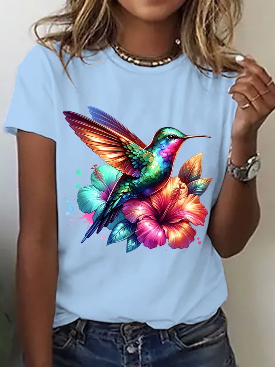 Hummingbird Cotton T-Shirt