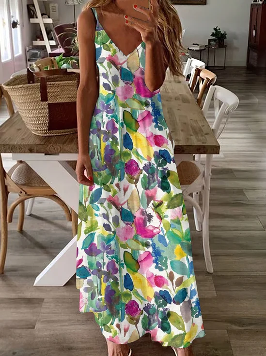 Cotton Casual Regular Fit Dress With No