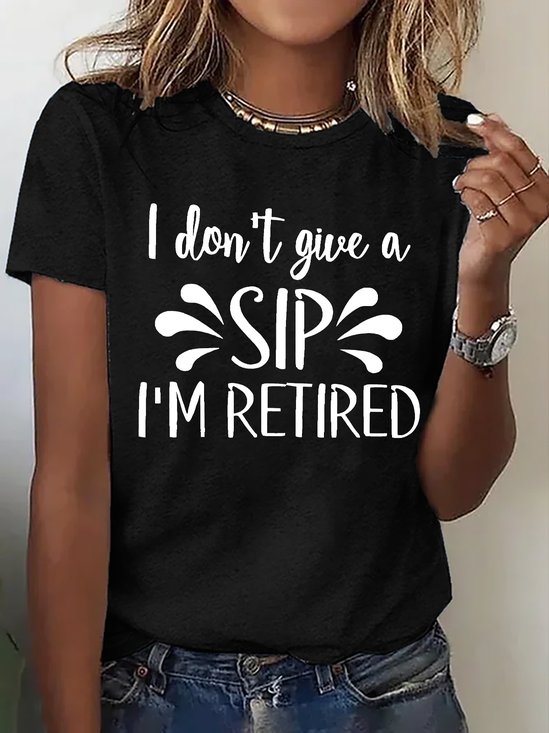 Retirement Cotton T-shirt