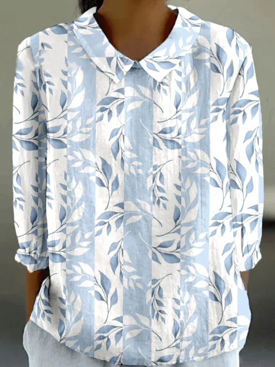 Regular Fit Floral Casual Shirt