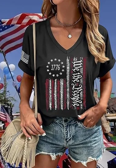 Casual V Neck T-Shirt