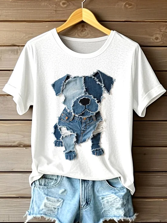 Cotton Casual Regular Fit T-Shirt