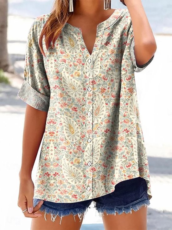 Paisley Casual Shirt