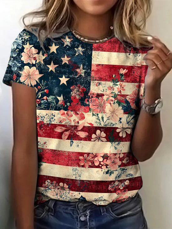 Painting Casual T-Shirt