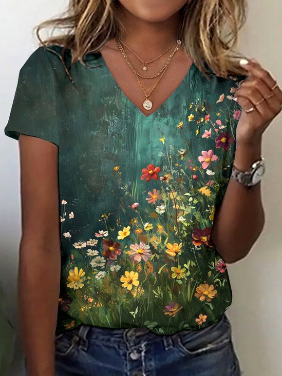 Casual Crew Neck T-Shirt