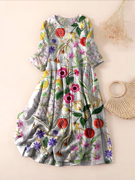 Casual Regular Fit Dress With No