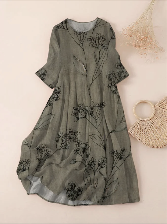 Casual Regular Fit Dress With No